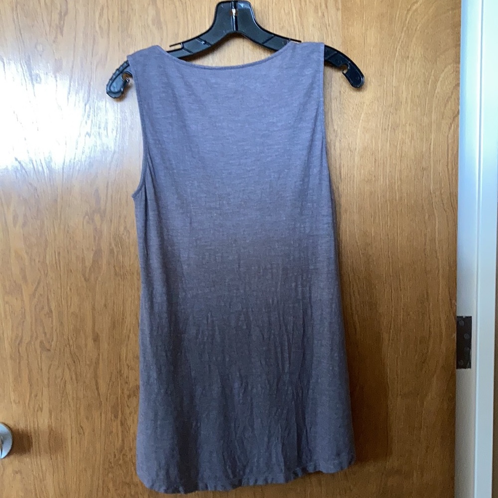 Gray Eileen Fisher tank top - Picture 2 of 5